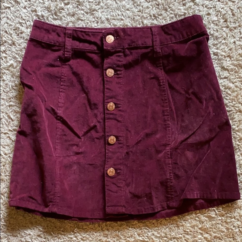 Cute corduroy skirt